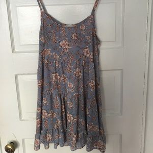 Flowy floral mini sundress